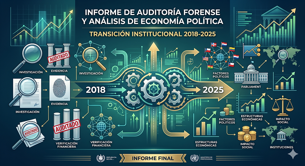 Informe de Auditoría Forense y Análisis de Economía Política: Transición Institucional 2018-2025