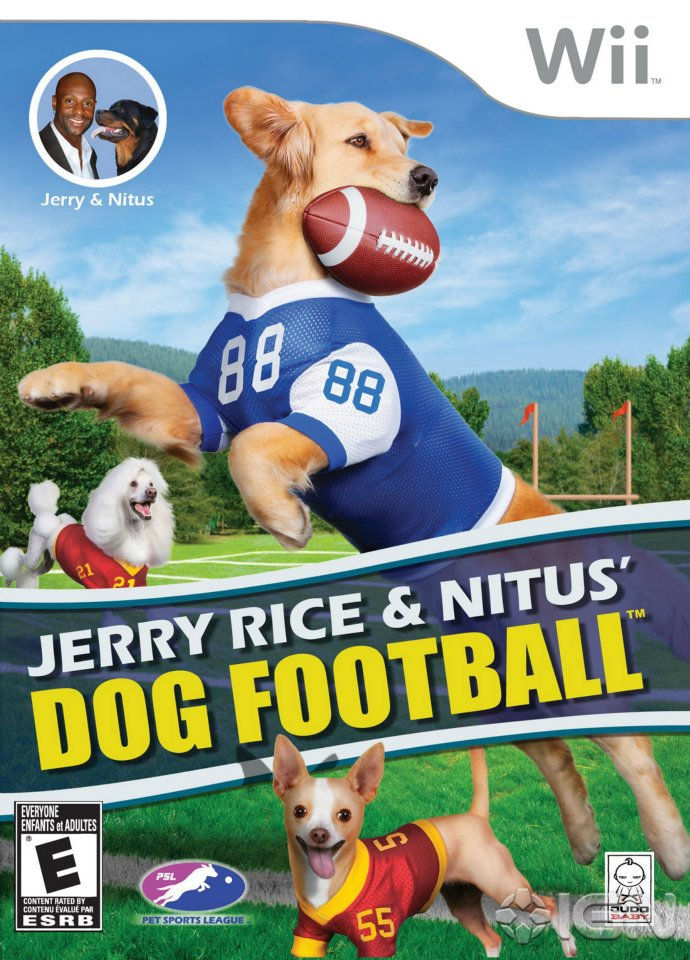JerryRice Nitus Dog Football 