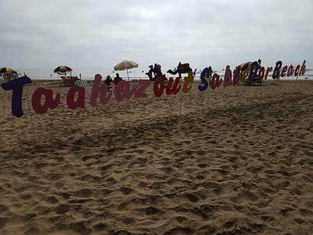 Taghazout beach