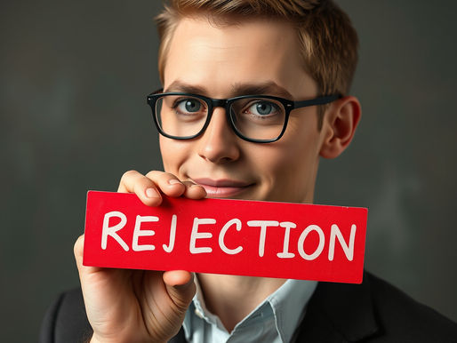 A candidate being rejected