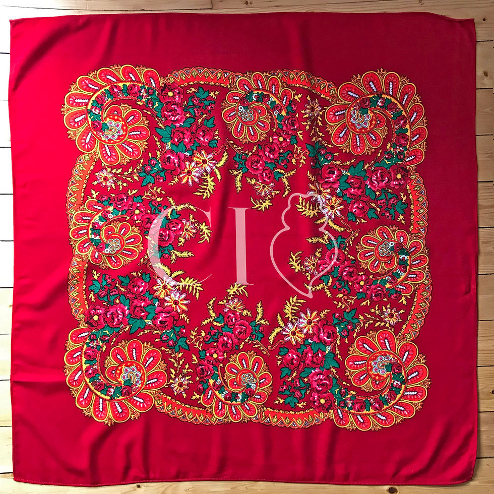 Miniature : Lenço frangeiro foulards portugais rancho folclorico folclore