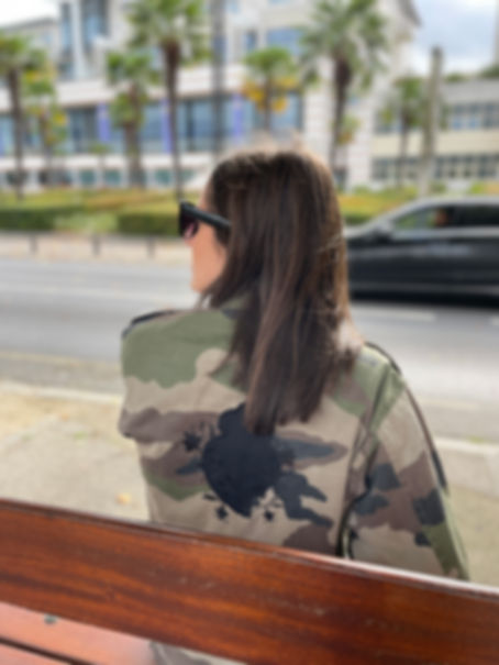 Veste camouflage // Casaca verde - JOANA