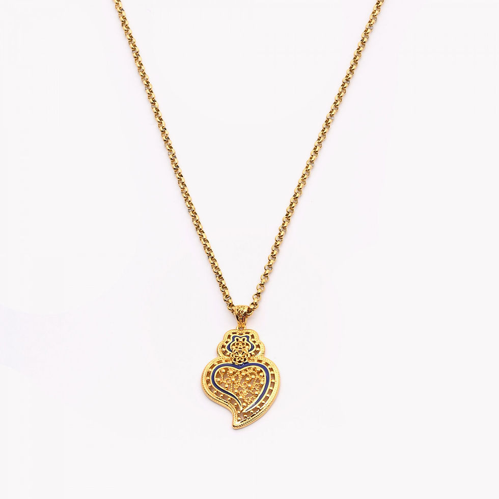 Miniature : Collier // Colar -CORAÇAO CORES