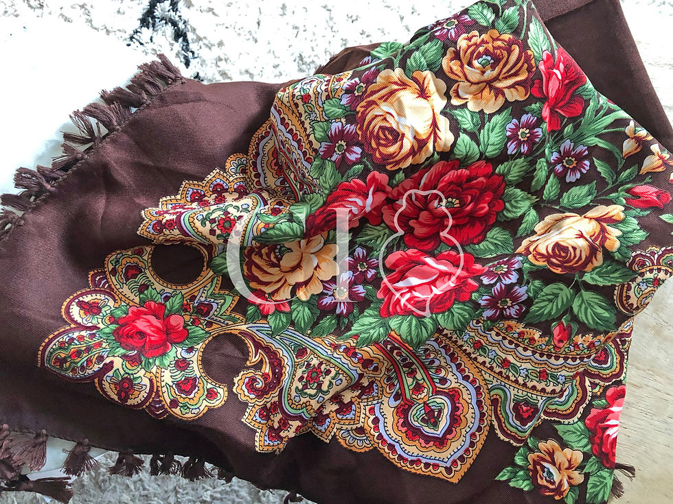 Thumbnail: Foulard Flores I