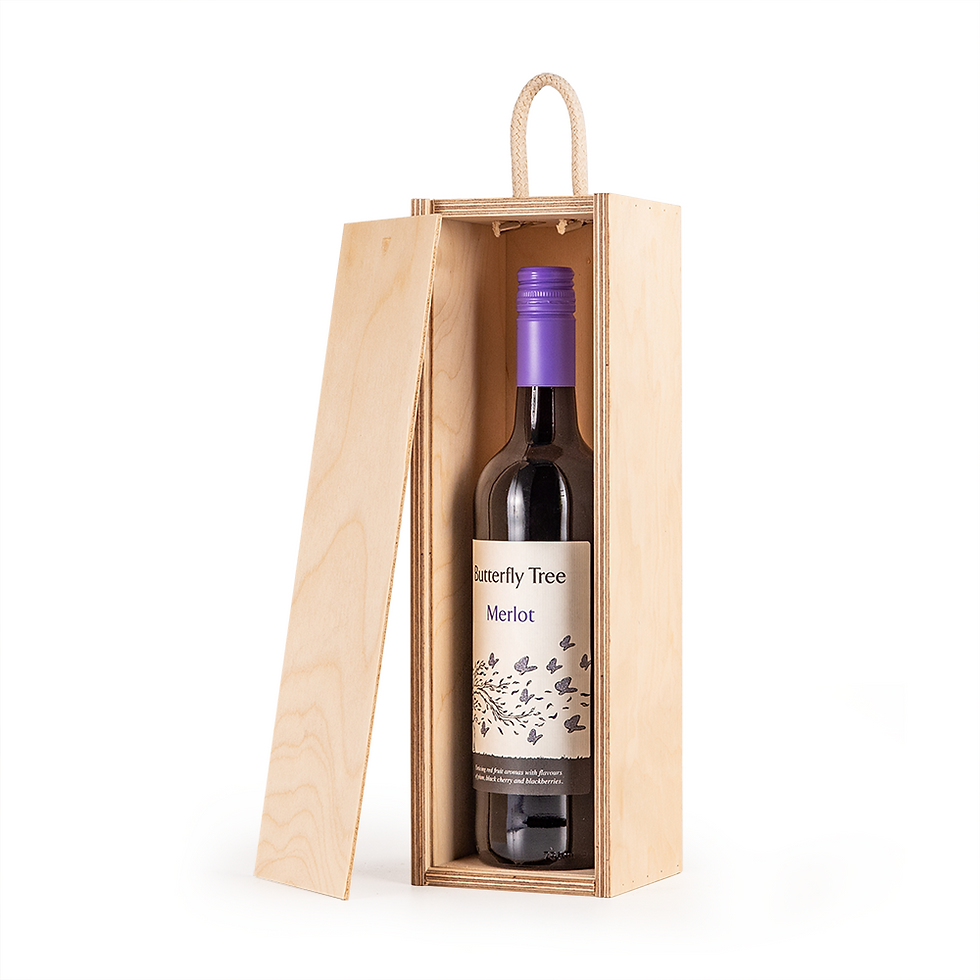 Thumbnail: Deluxe One Bottle Wine Box