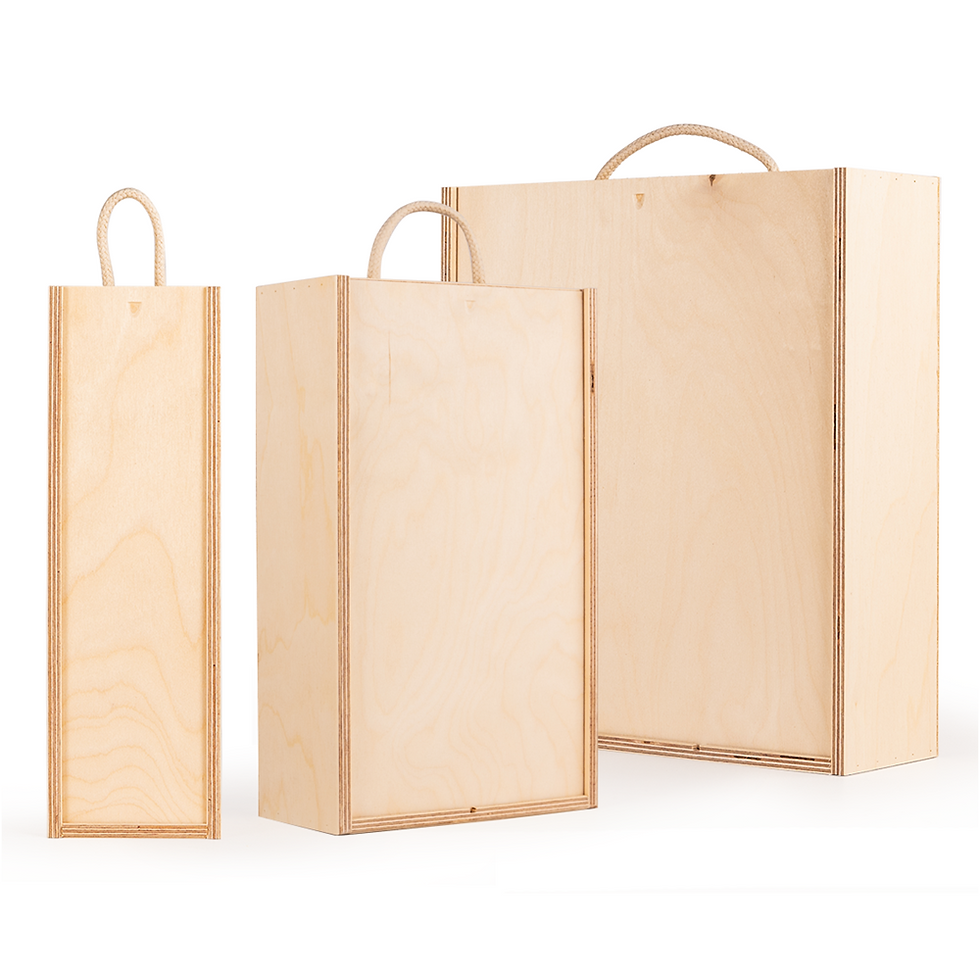 Thumbnail: Deluxe One Bottle Wine Box