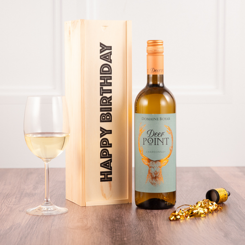 Happy Birthday Bottle Gift Porter & Woodman