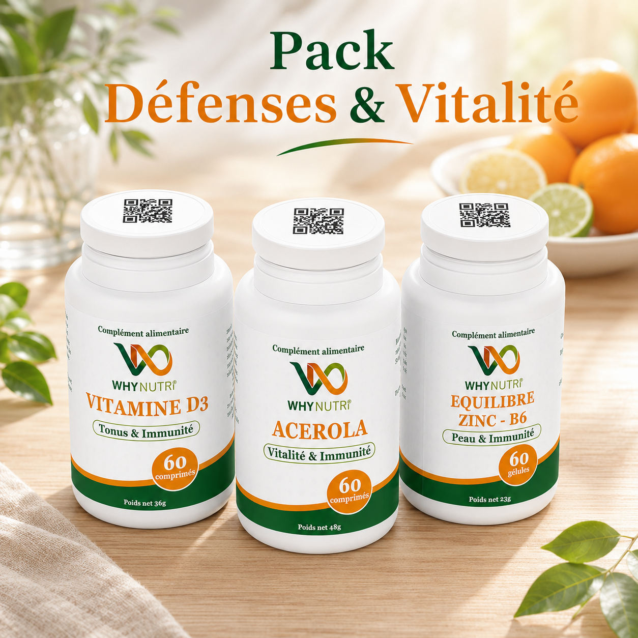 Pack Défenses et Vitalité