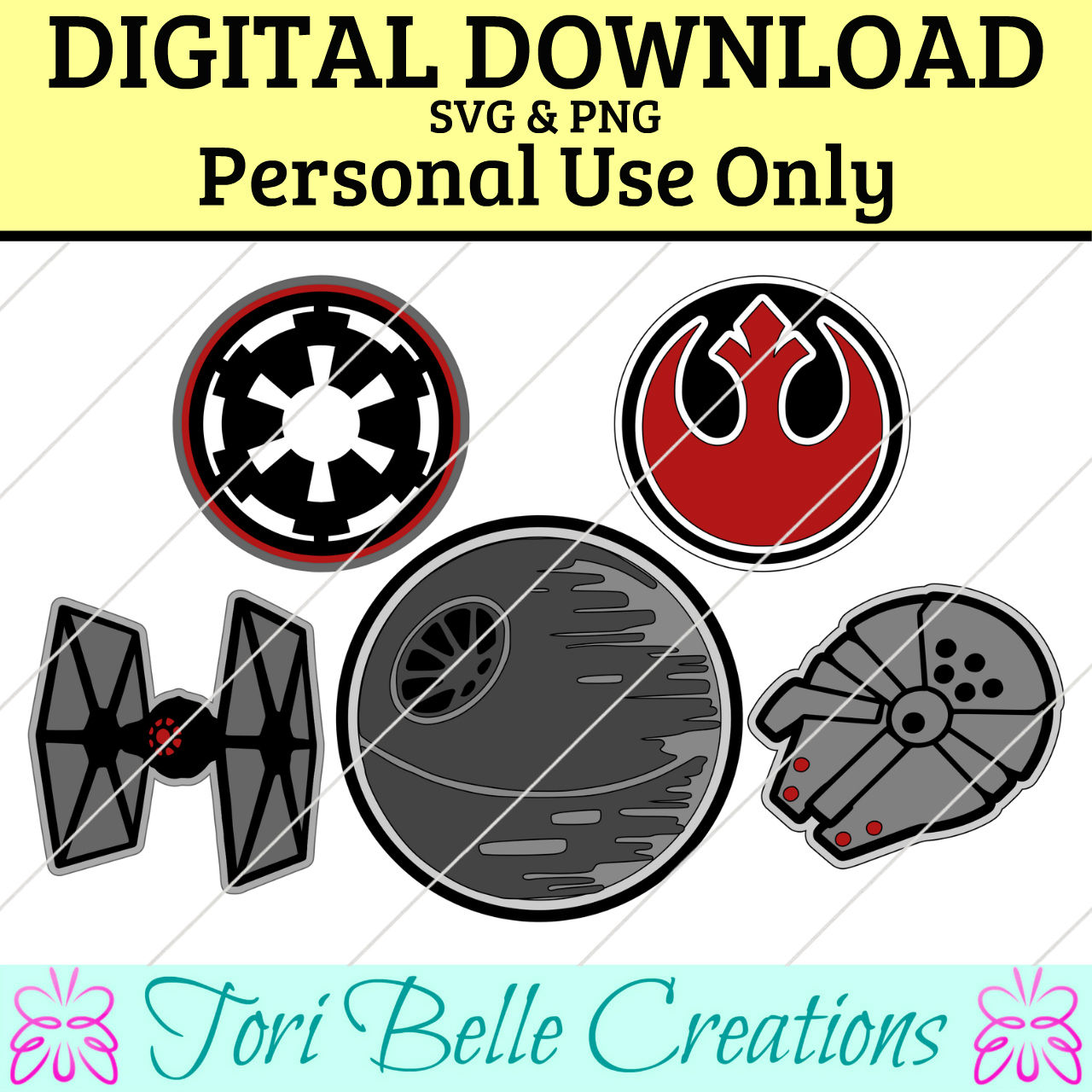 Star Wars Page Embellishments
