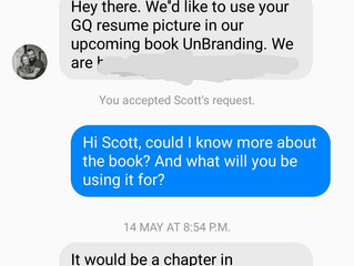 A lesson in getting that dream Job — A chapter about me by a Canadian Author — UnBranding