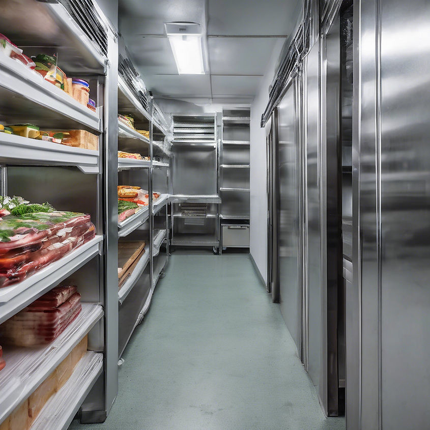 Restaurant food storage cold room.jpg