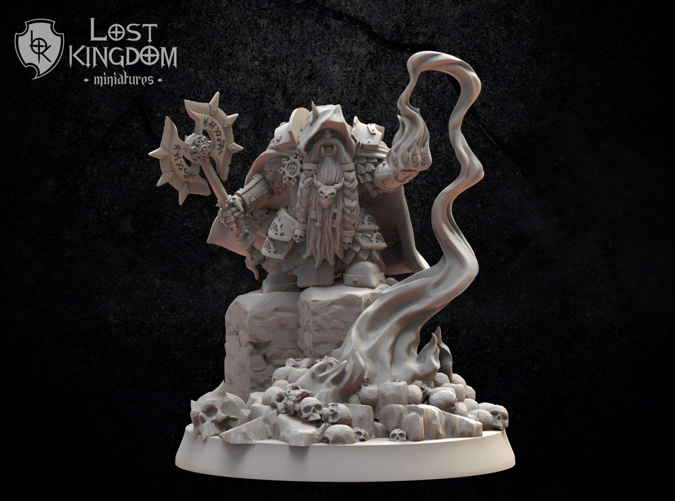 Magmhôrin Mercenary - 3D printed miniatures