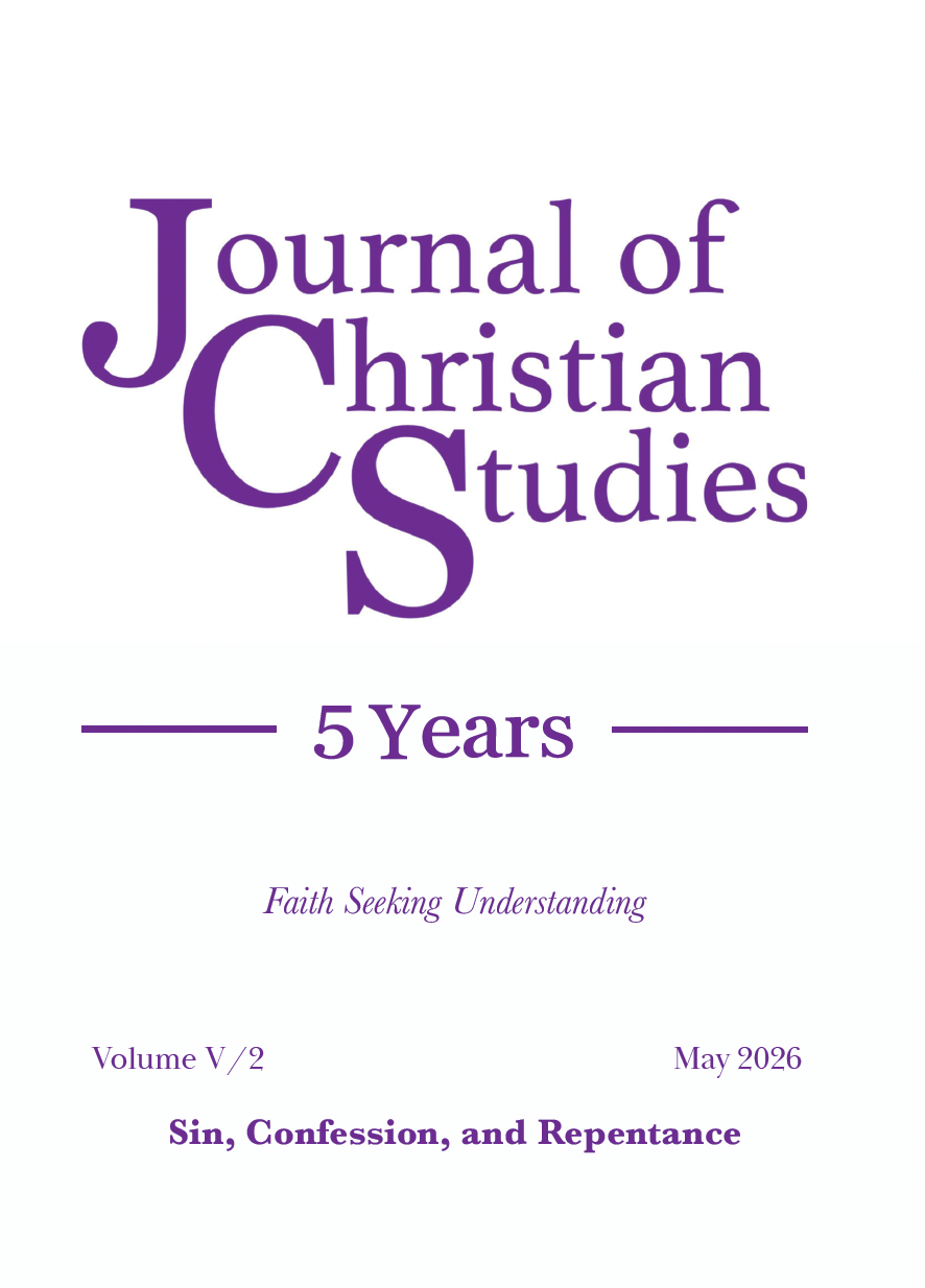 Journal of Christian Studies volume 5, issue 2.