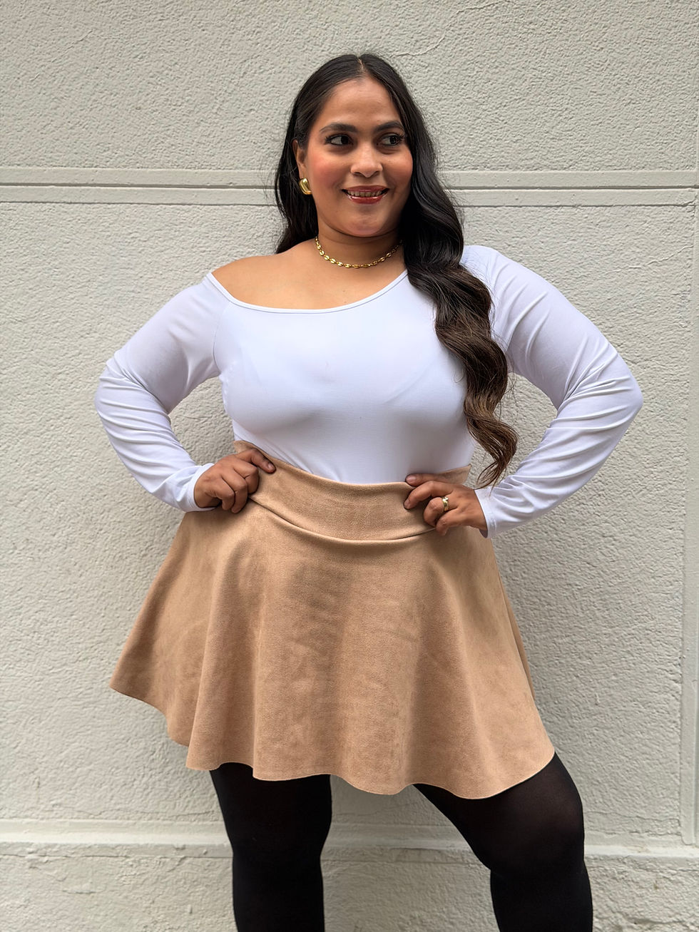 Miniatura: Falda plato curvy✨