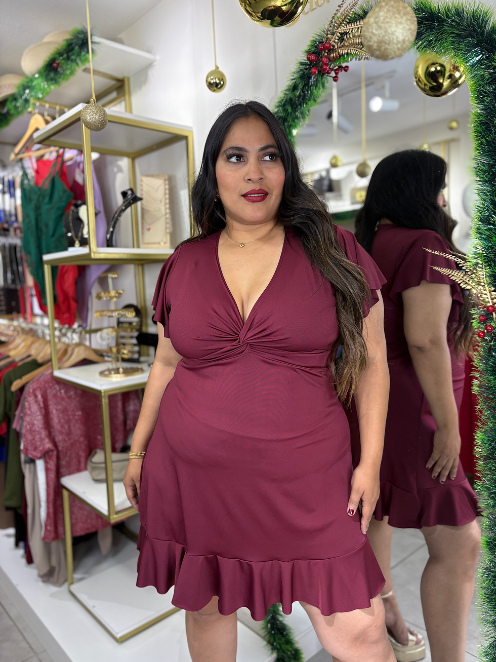 Miniatura: Vestido nudo snow✨