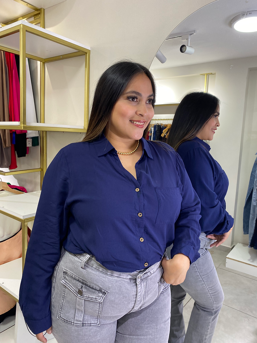 Miniatura: Camisa vestir kira ✨