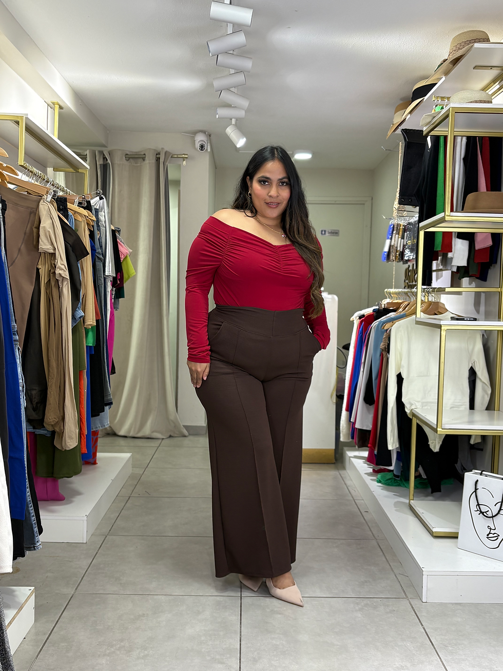 Miniatura: Pantalon sastrero de vestir plus size carrot✨