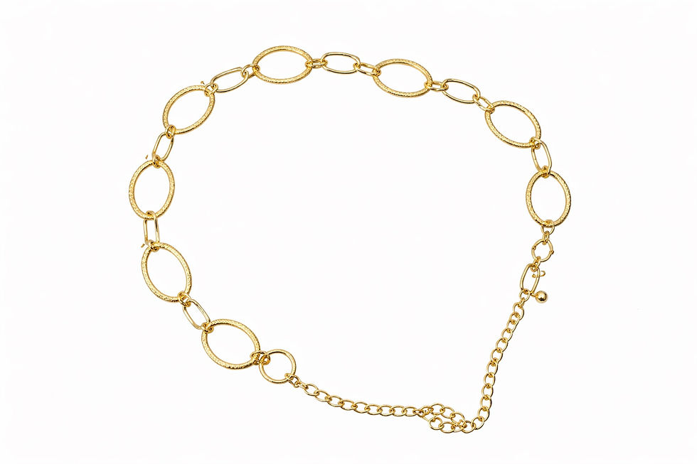 Miniatura: Cinturones para vestido dorado 2✨