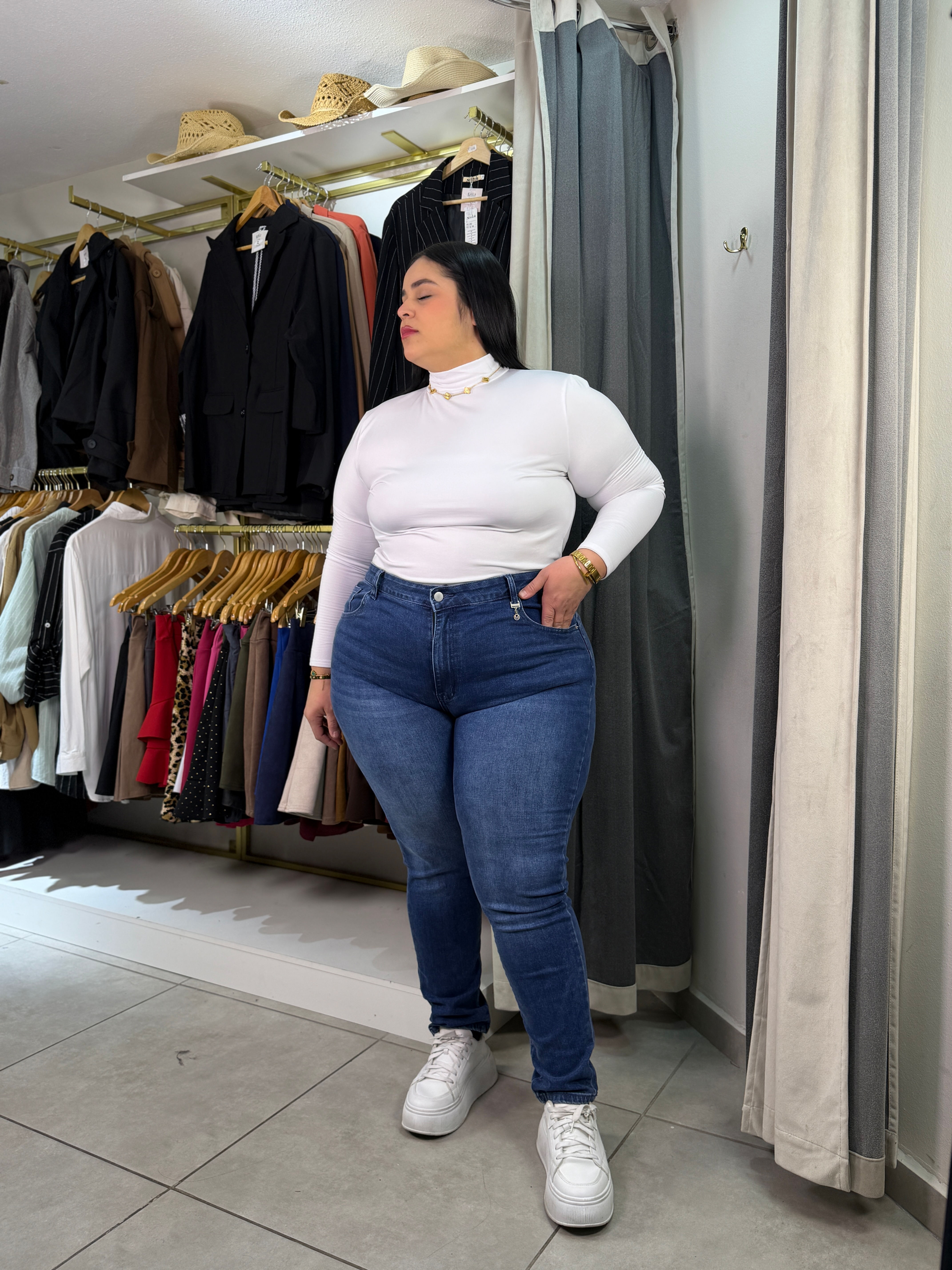 Jeans Skinny Azul Rioja✨