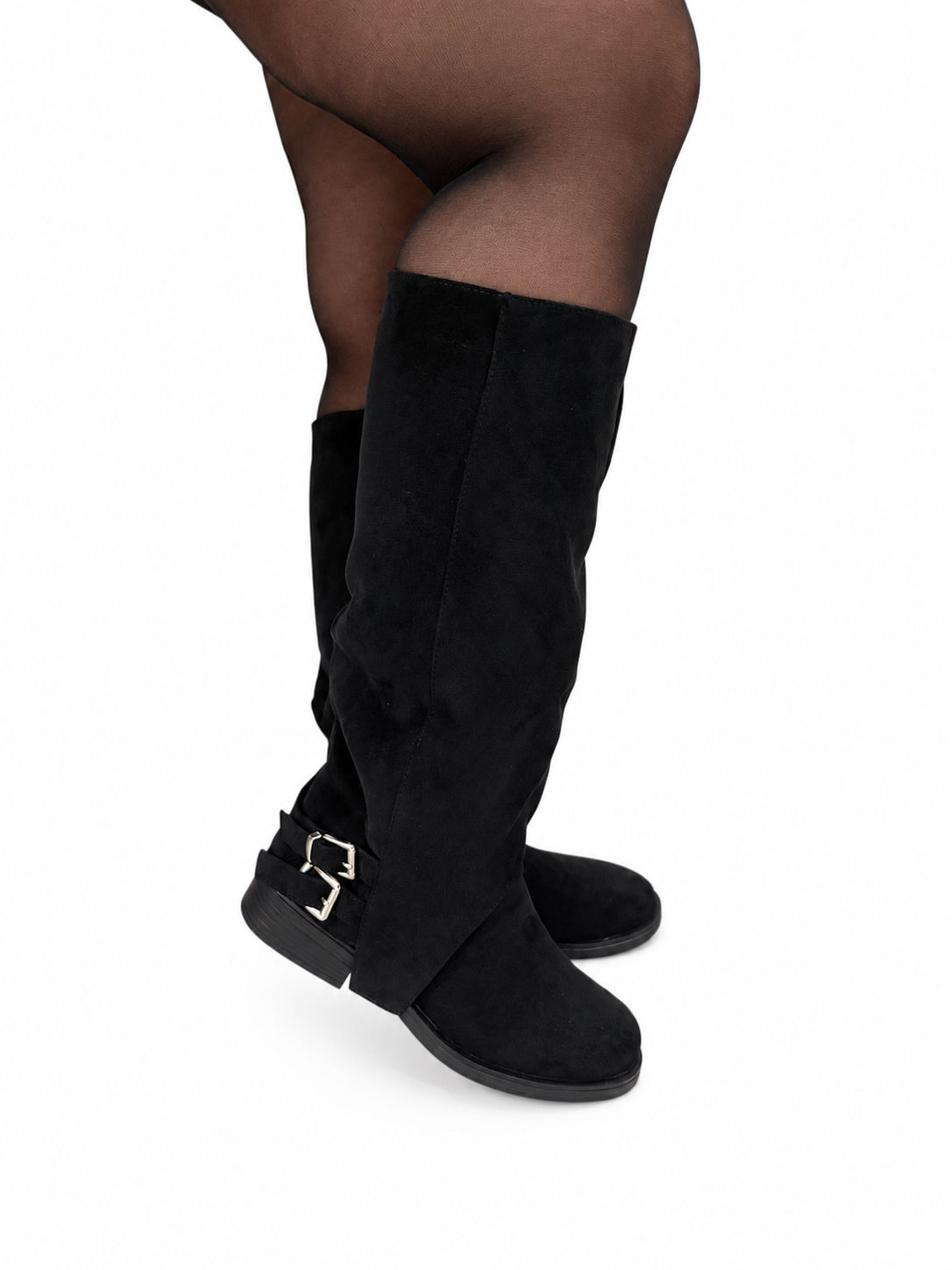 Botas Negra largas Sin Tacon Givenchy ✨