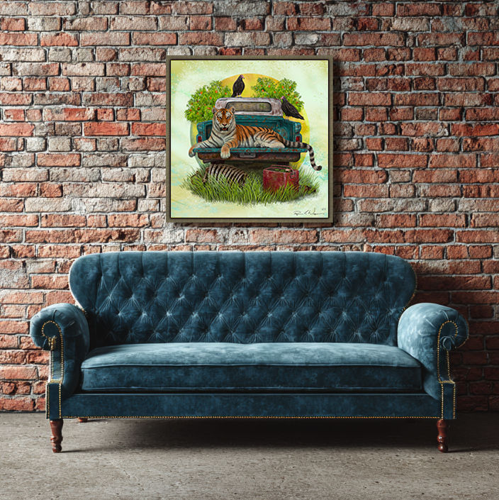 Thumbnail: "Tailgate Party" Canvas Print