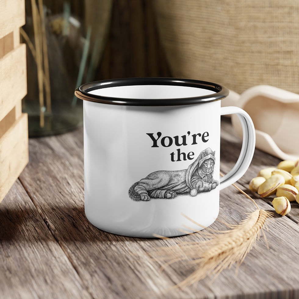 Thumbnail: Cat's Pajamas | Enamel Coffee Cup
