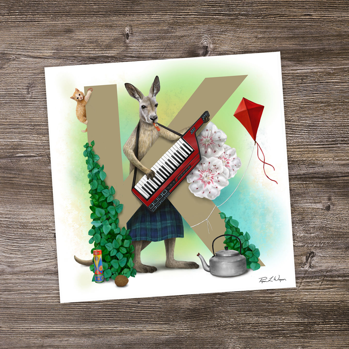 Karl the Kangaroo - PRINT ONLY