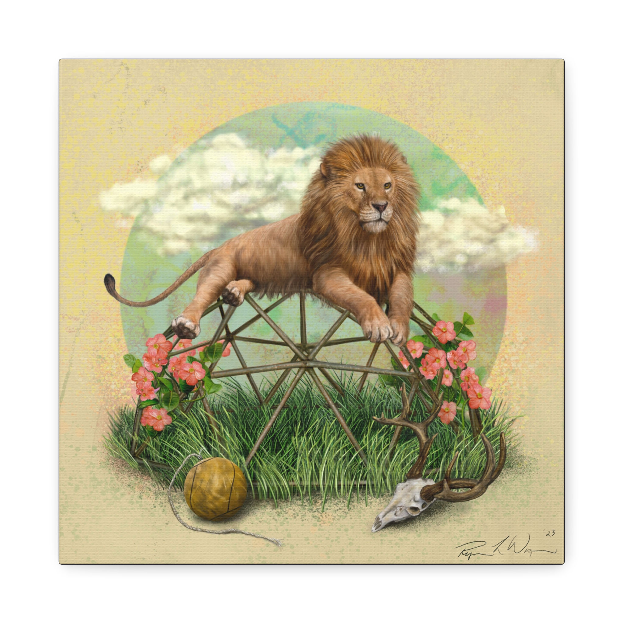 "King of the Jungle" Canvas Print