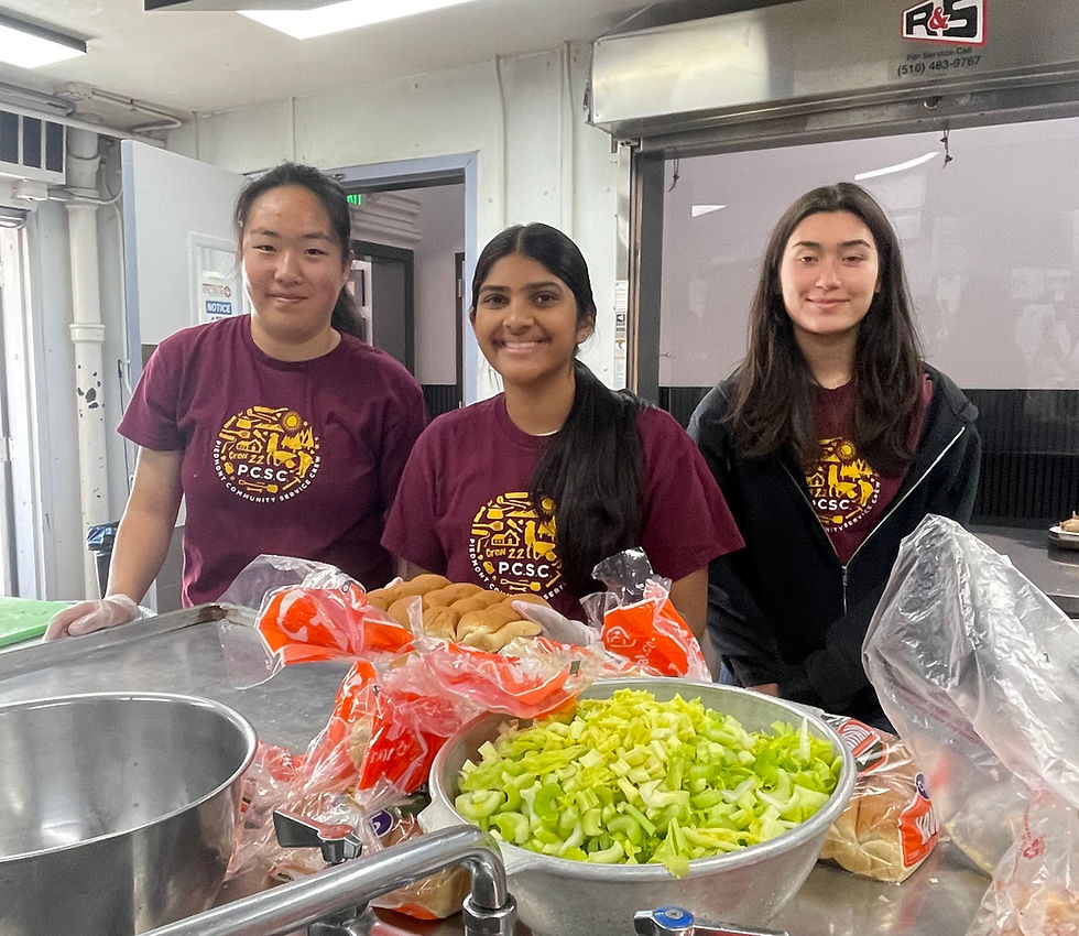 Cooking at St.Mary’s Center