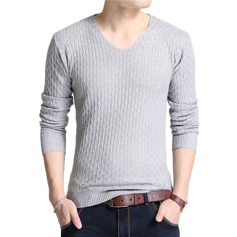 Thumbnail: Sophisticated V-Neck Sweater: Men's Autumn Collection