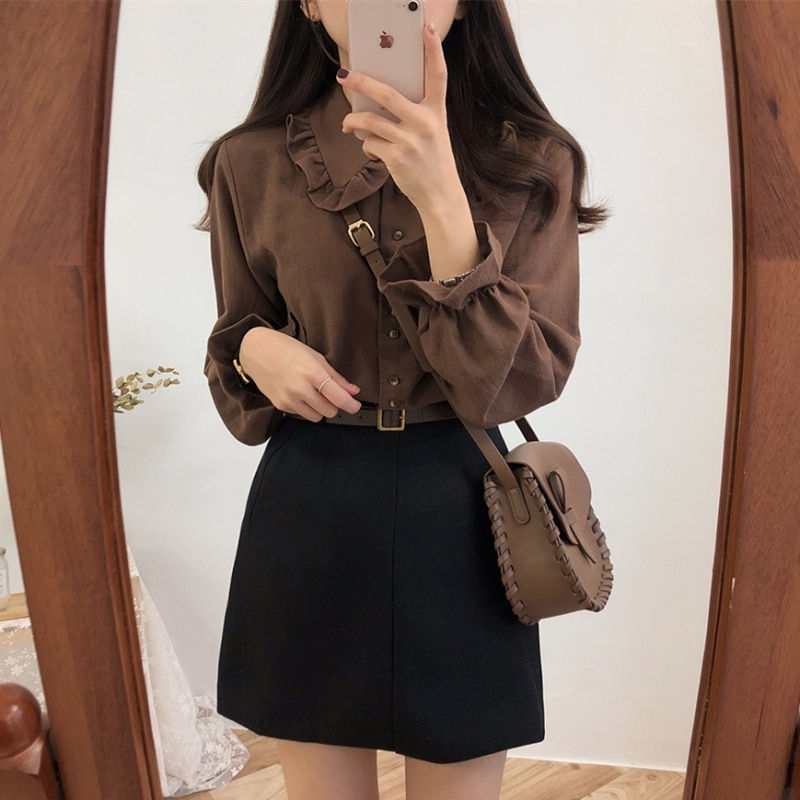 Thumbnail: Office Chic Polka Dot Blouse