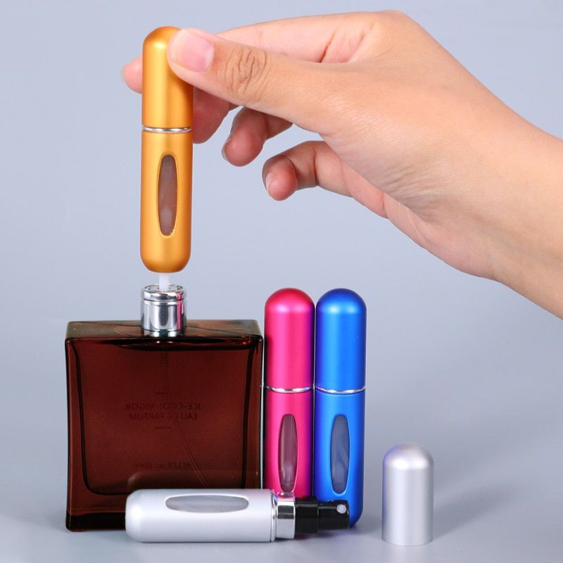 Thumbnail: Atomizador de Perfume Portátil de 5ml para Cosméticos