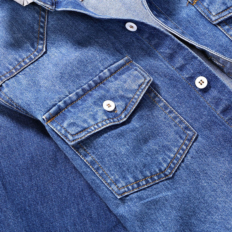 Thumbnail: UrbanCowboy: Denim Jeans Shirt