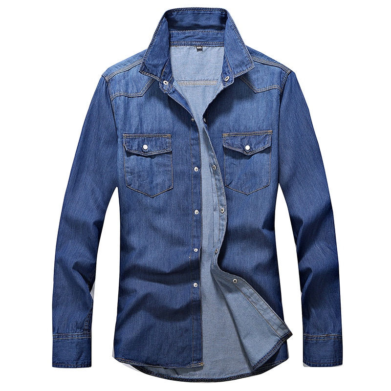 Thumbnail: UrbanCowboy: Denim Jeans Shirt