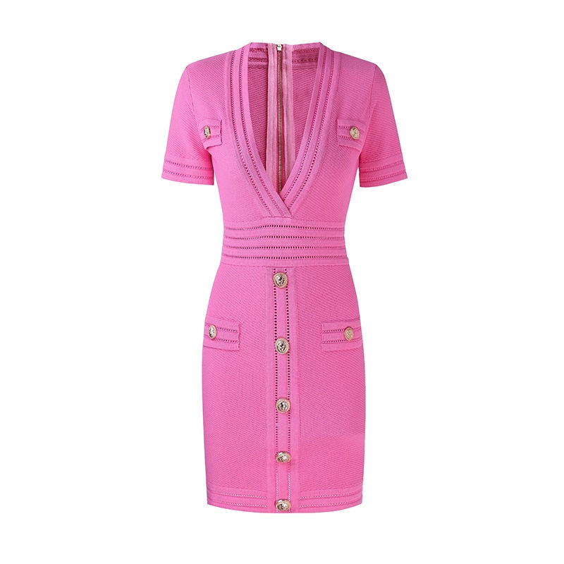 Thumbnail: SheathBreeze V-neck Dress