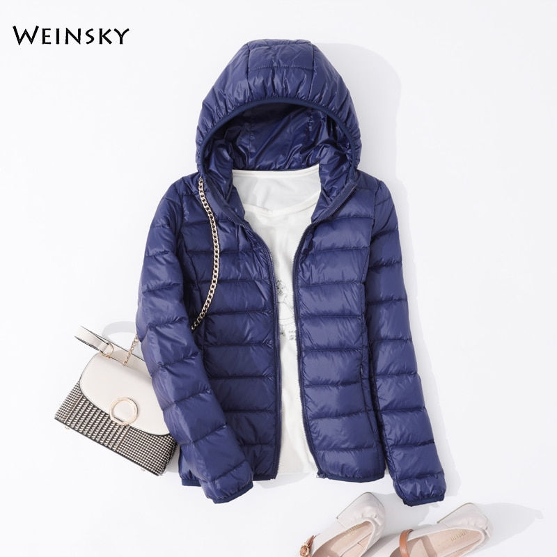 Thumbnail: Ultralight Comfort: Women's Thin Down Jacket
