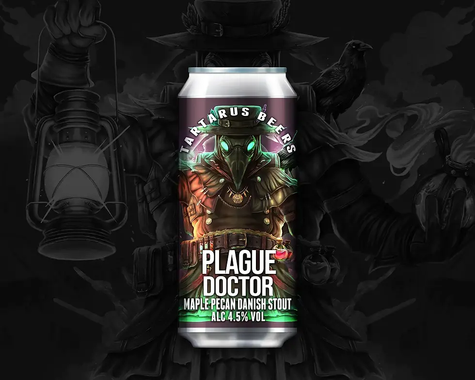 Tartrus Beers - Plague Doctor - Maple Pecan Danish Stout