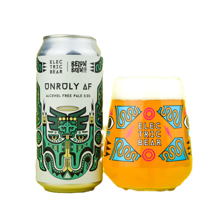 Below Brew & Electric Bear - Unruly AF - Pale Ale   