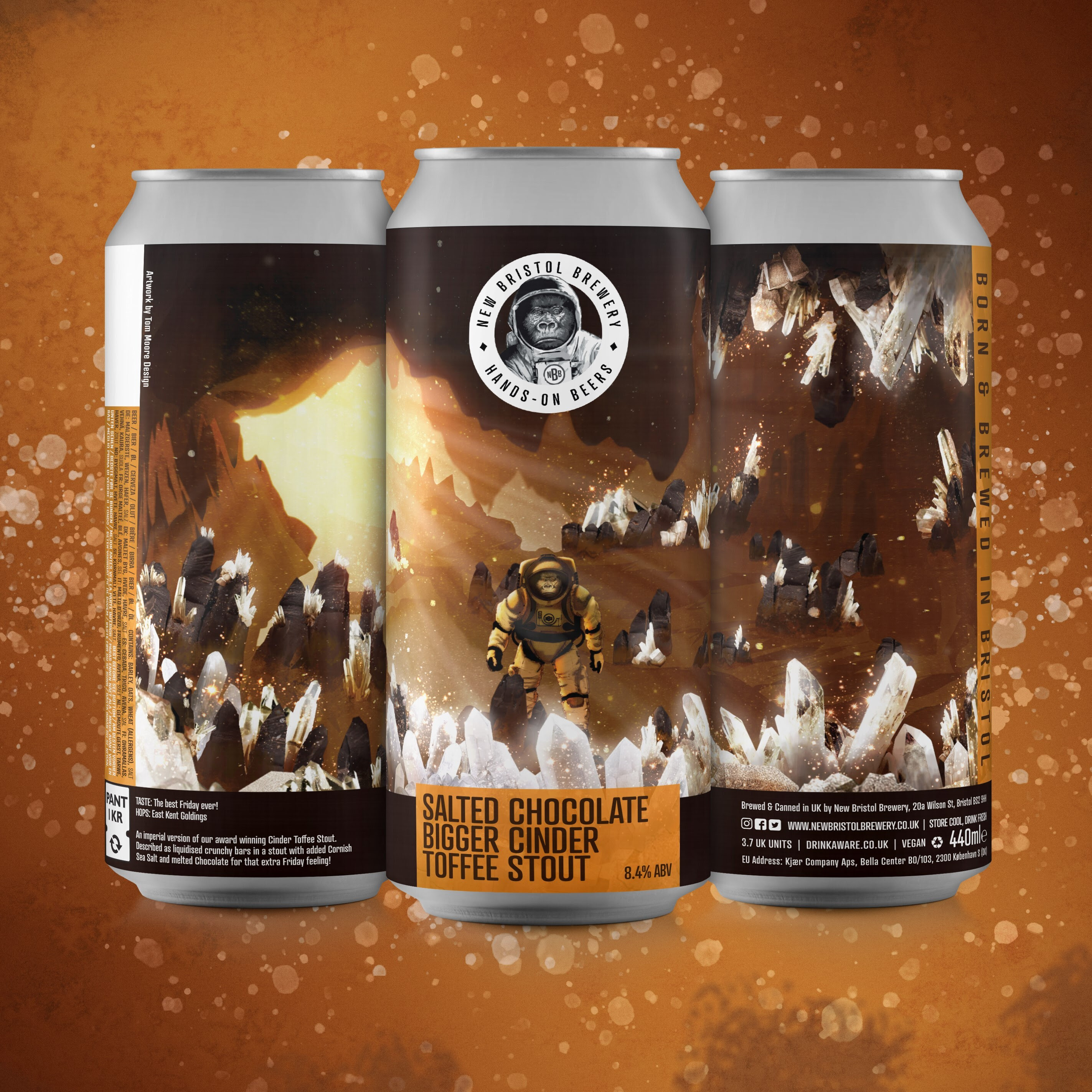 New Bristol Brewery - Salted Chocolate Bigger Cinder Toffee Stout   