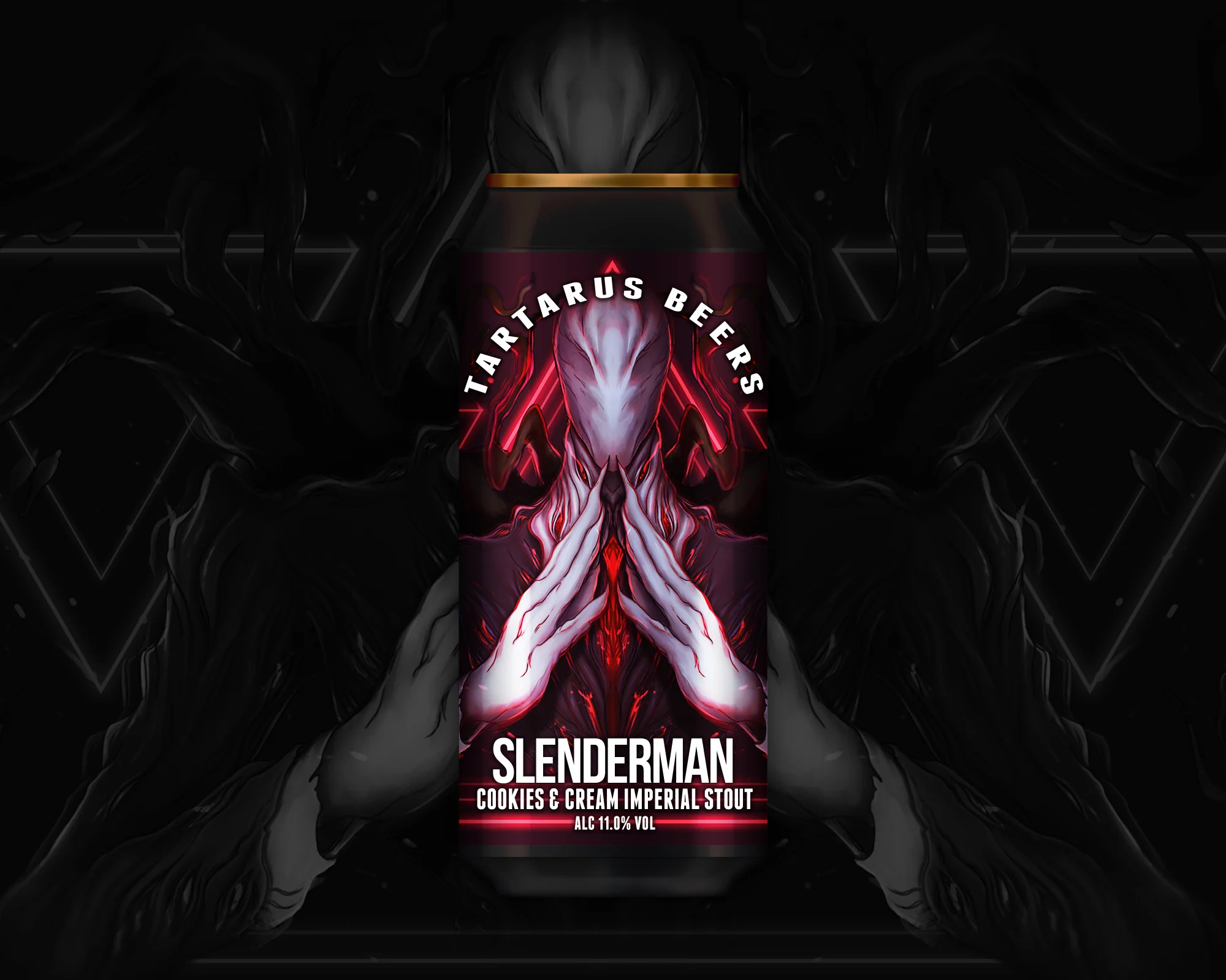 Tartarus Beers - SLENDERMAN - Cookies & Cream Imperial Stout Tartarus Beers - SLENDERMAN - Cookies & Cream Imperial Stout