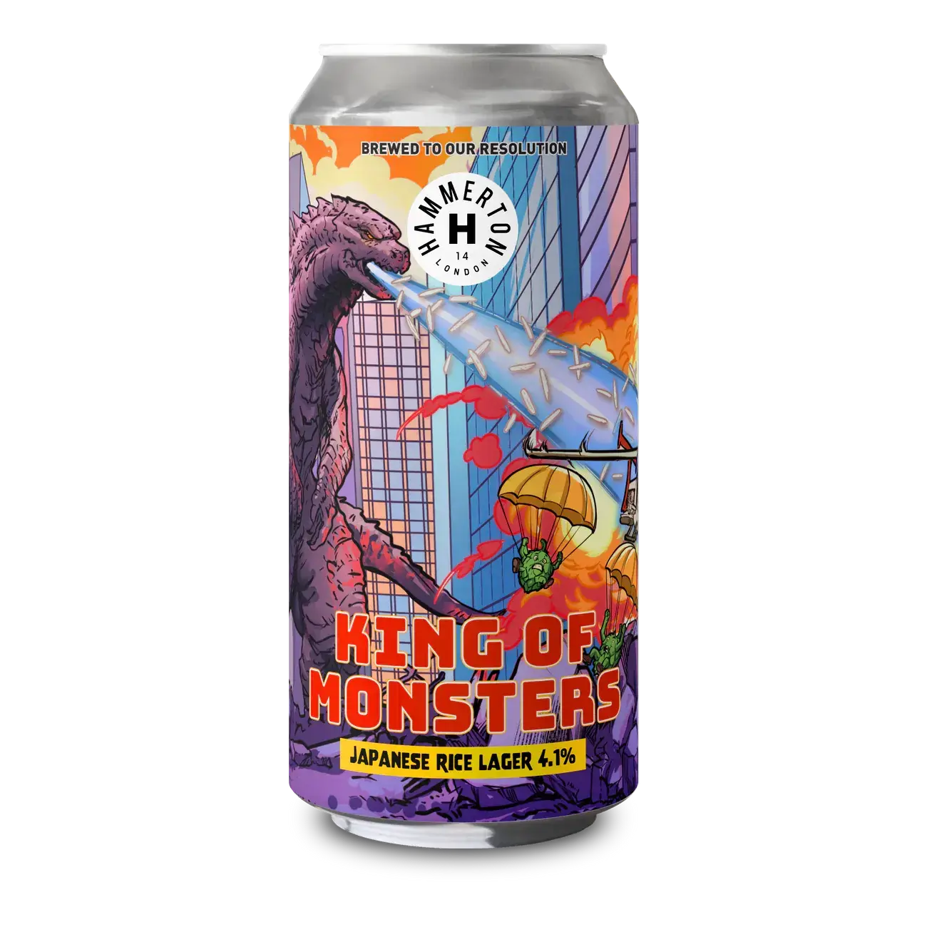 Hammerton Brewery - King of Monsters - Rice Lager