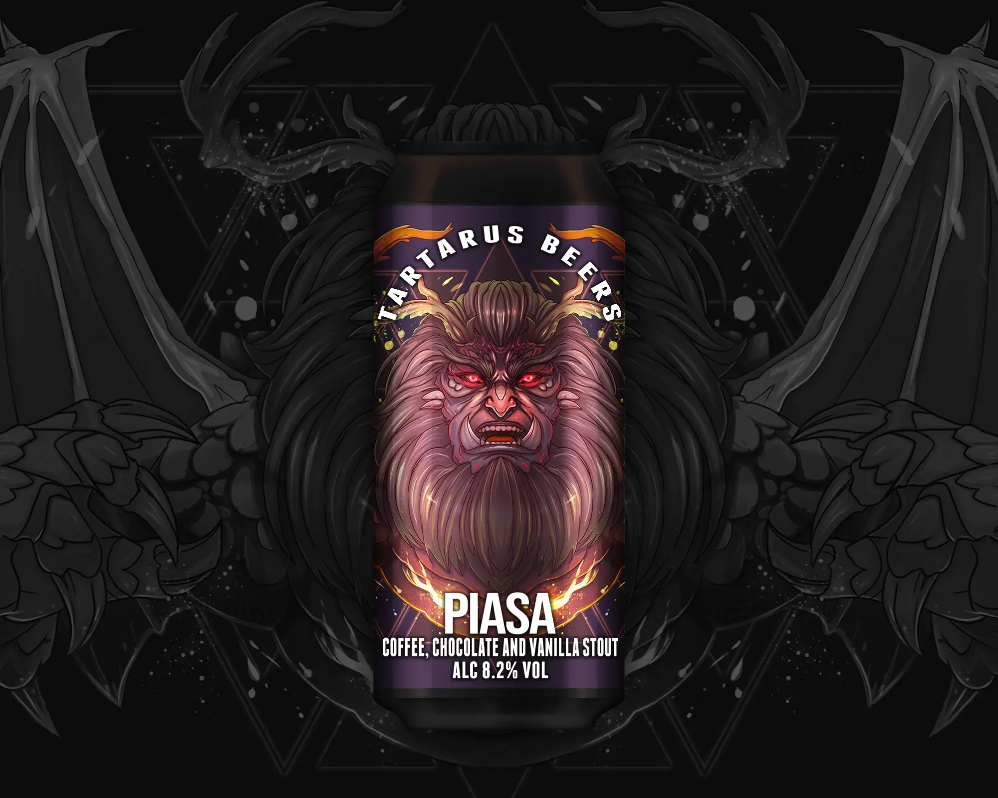 Tartarus Beers - Piasa - Coffee, Chocolate & Vanilla Stout