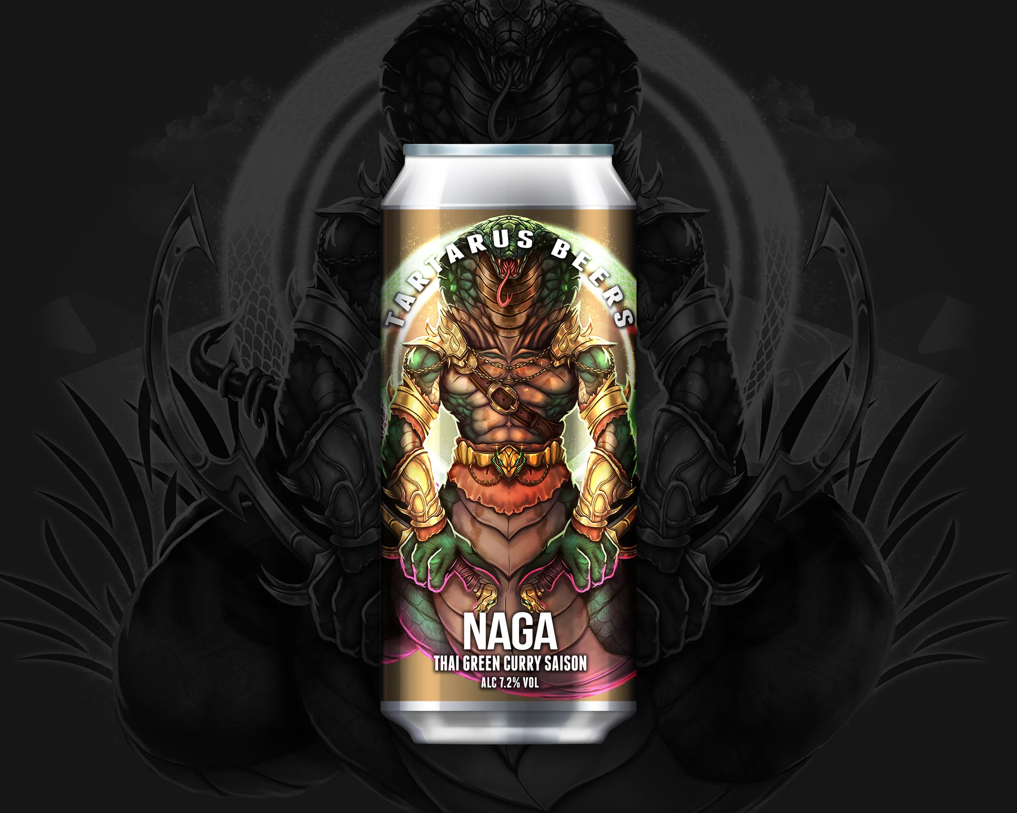 Tartarus - NAGA - Thai Green Curry Saison   
