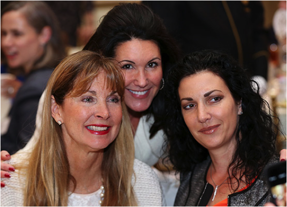 ev. Lexie Brockway Potamkin (left),