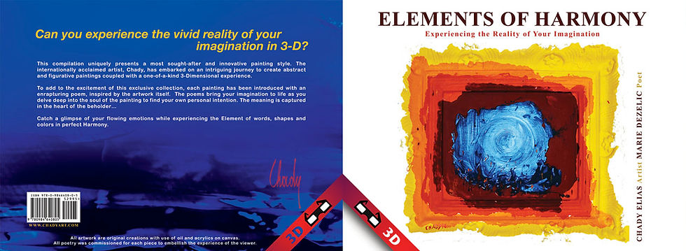 Elements of Harmony Book Cover, Marie Dezelic , Chady Elias