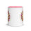 Thumbnail: I Am Protected - Eth Angel - Mug with Pink Color Inside