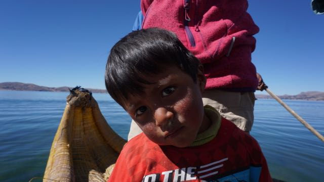 Uros eilanden, Peru