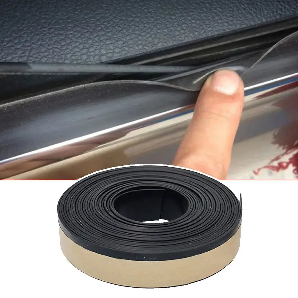 Thumbnail: Car Window Waterproof Protector Seal Weatherstrip Edge Trim for Car Door Glass W