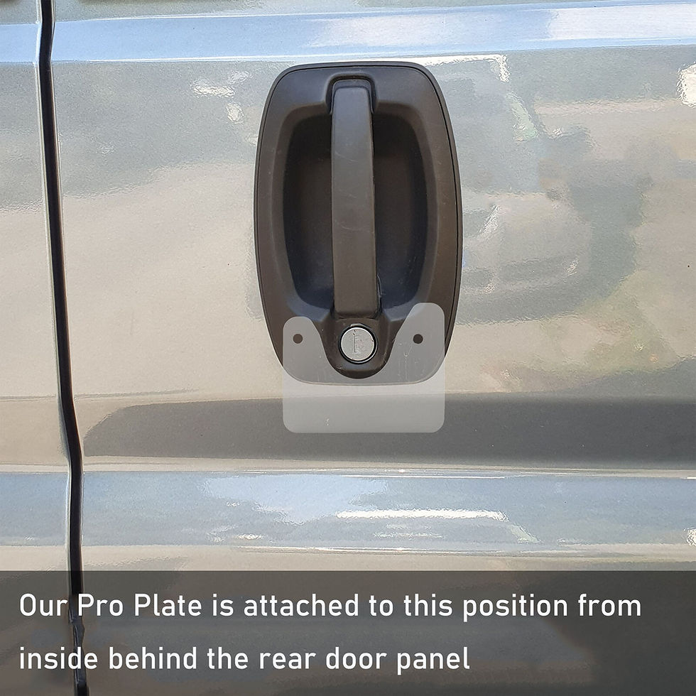 Thumbnail: Rear Door Anti Theft Device For Fiat Ducato X250 X290 Rear Door Lock Break-In-Pr