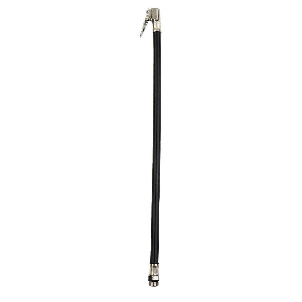 Thumbnail: 1x Air Tyre Inflator Pressure Car Auto Tire Hose Hread Tire Inflation Hose Tube